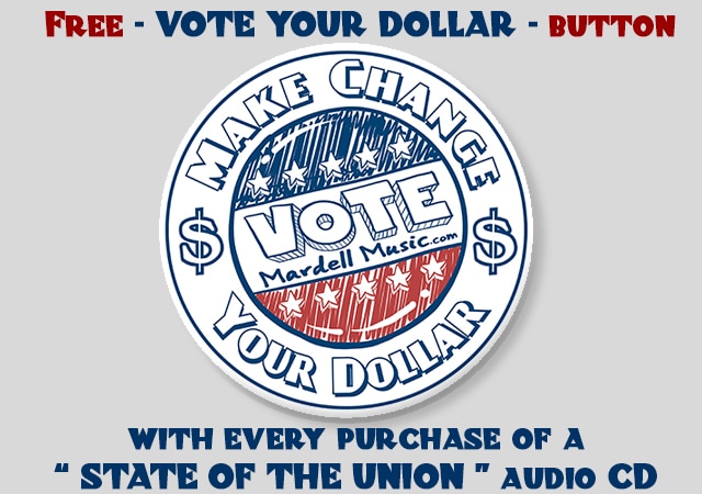 vote your dollar button image